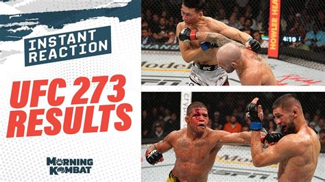 ufc 273 results|ufc 273 results live.